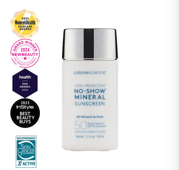colorescience® Total Protection® No-Show™ Mineral Sunscreen SPF 50