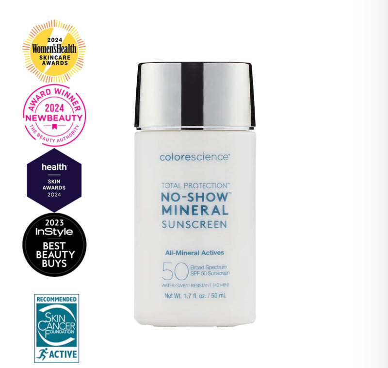 colorescience® Total Protection® No-Show™ Mineral Sunscreen SPF 50
