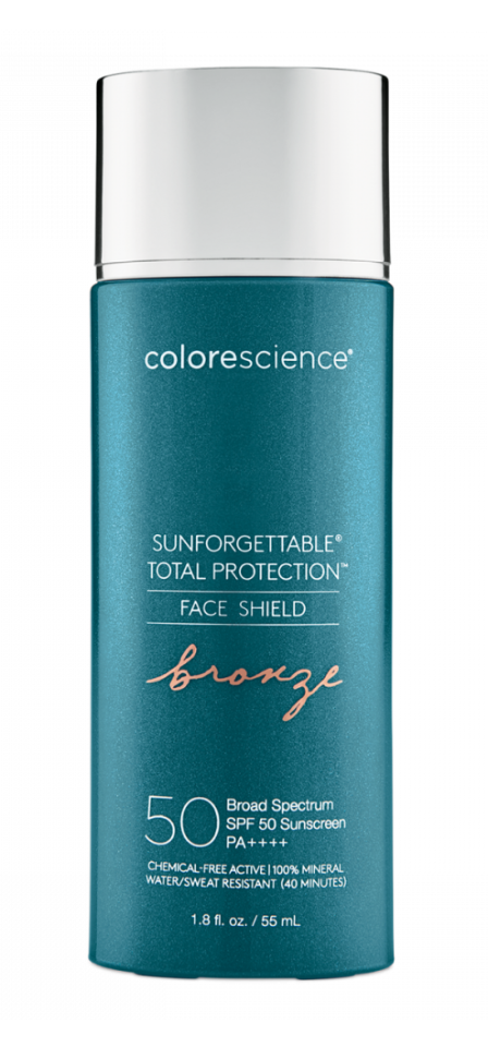 SUNFORGETTABLE® TOTAL PROTECTION™ FACE SHIELD SPF 50-BRONZE